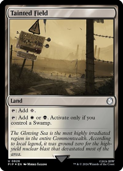 Tainted Field (Surge Foil) card art
