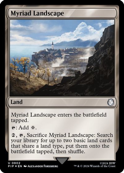 Myriad Landscape (Surge Foil) card art