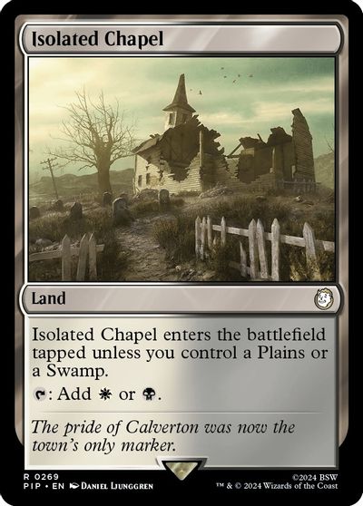 Isolated Chapel card art