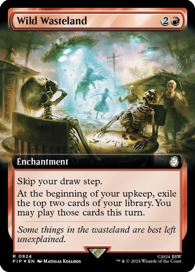 Wild Wasteland (Extended Art) (Surge Foil) card art