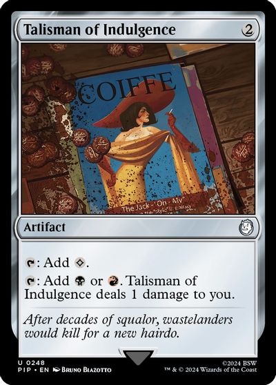 Talisman of Indulgence card art