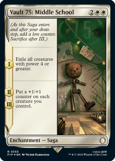 Vault 75: Middle School (Surge Foil) card art