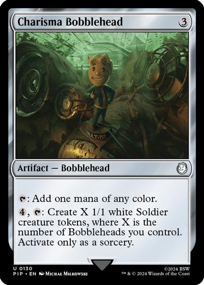 Charisma Bobblehead card art