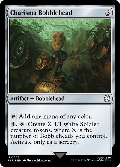 Charisma Bobblehead (Surge Foil) card art