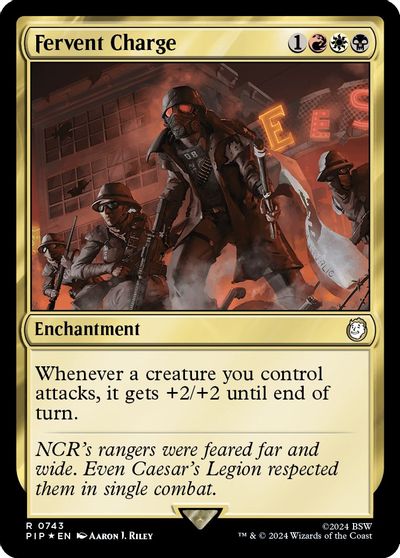 Fervent Charge (Surge Foil) card art