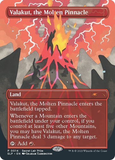 Valakut, the Molten Pinnacle card art