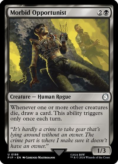 Morbid Opportunist card art