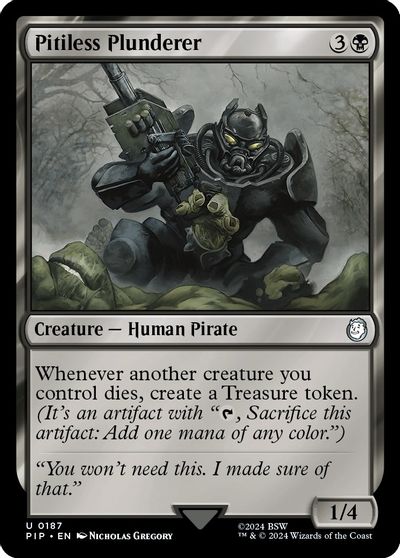 Pitiless Plunderer card art