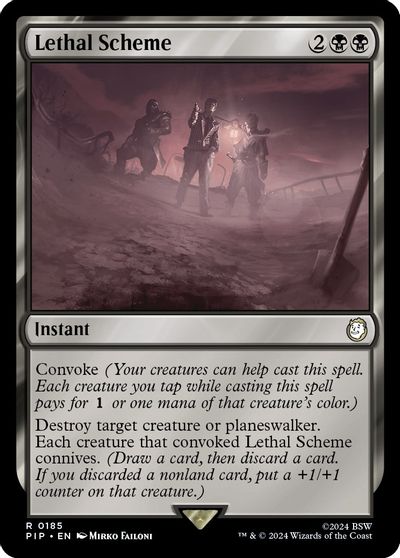 Lethal Scheme card art