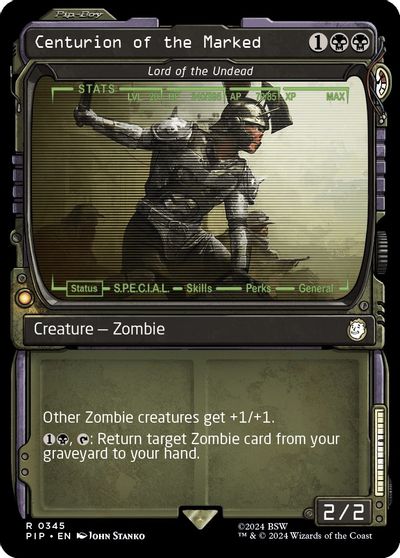Centurion of the Marked - Lord of the Undead (Showcase) card art
