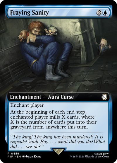 Fraying Sanity (Extended Art) card art