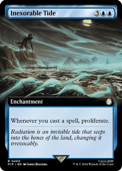 Inexorable Tide (Extended Art) card art