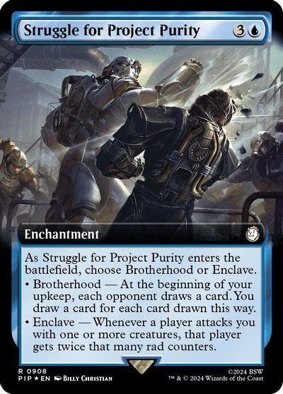 Struggle for Project Purity (Extended Art) (Surge Foil) card art