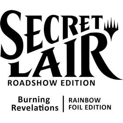 Secret Lair Roadshow Edition: Burning Revelations - Rainbow Foil Edition card art