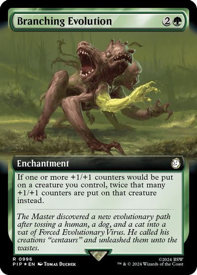 Branching Evolution (Extended Art) (Surge Foil) card art