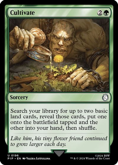 Cultivate card art