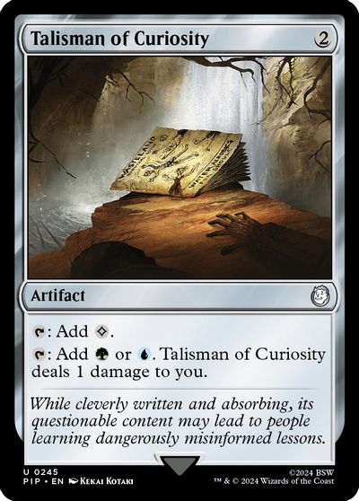 Talisman of Curiosity card art