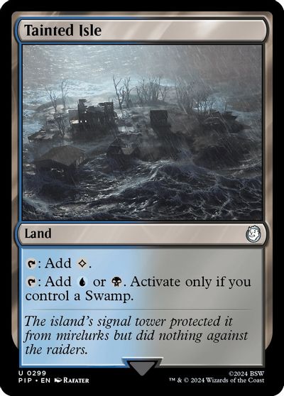 Tainted Isle card art