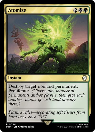 Atomize card art