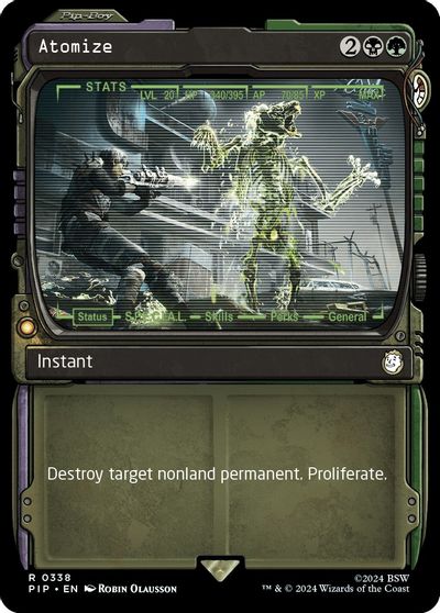 Atomize (Showcase) card art