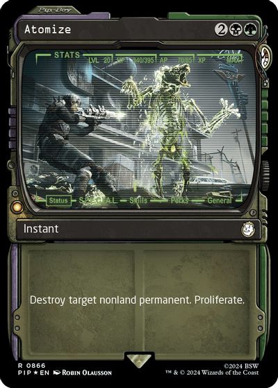 Atomize (Showcase) (Surge Foil) card art