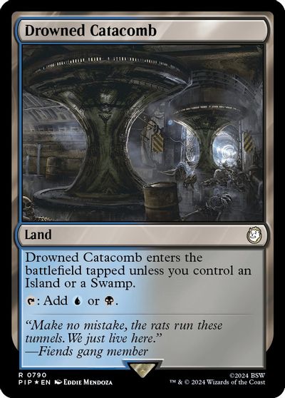 Drowned Catacomb (Surge Foil) card art