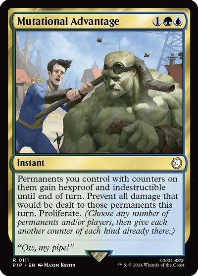 Mutational Advantage card art