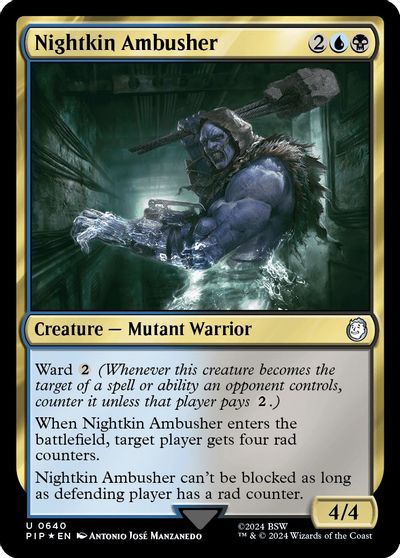 Nightkin Ambusher (Surge Foil) card art