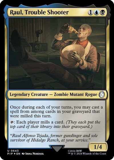 Raul, Trouble Shooter (Surge Foil) card art