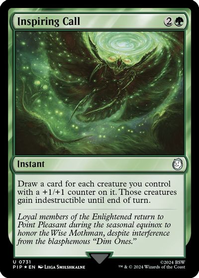 Inspiring Call (Surge Foil) card art