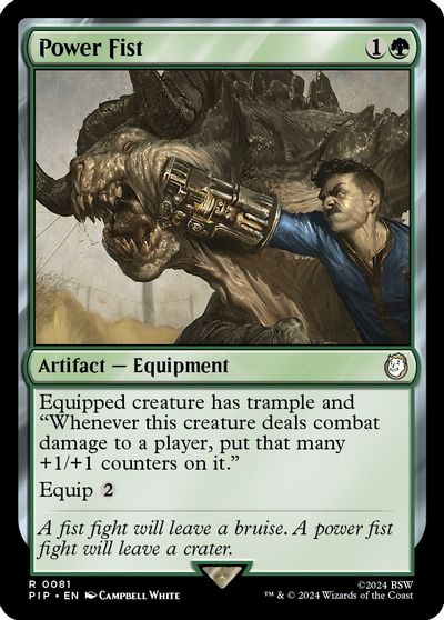 Power Fist card art