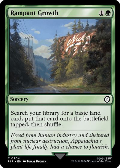 Rampant Growth card art