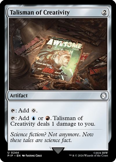 Talisman of Creativity card art