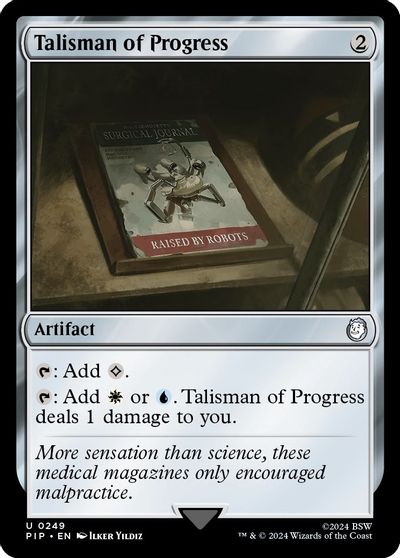 Talisman of Progress card art