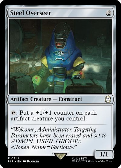 Steel Overseer card art
