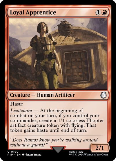 Loyal Apprentice card art