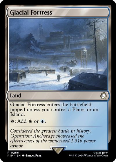 Glacial Fortress card art