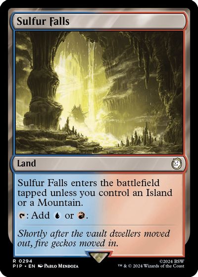 Sulfur Falls card art