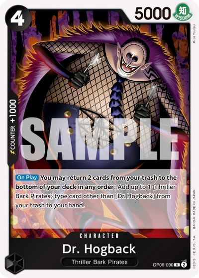 Dr. Hogback card art