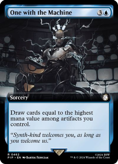 One with the Machine (Extended Art) card art