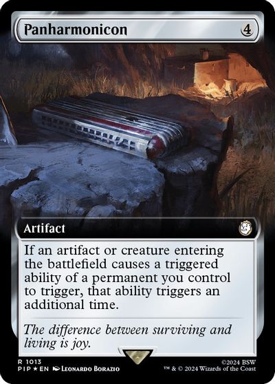 Panharmonicon (Extended Art) (Surge Foil) card art