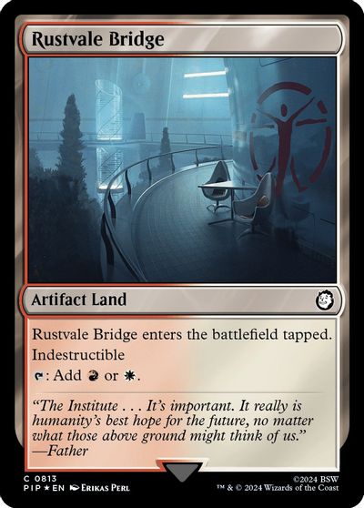 Rustvale Bridge (Surge Foil) card art