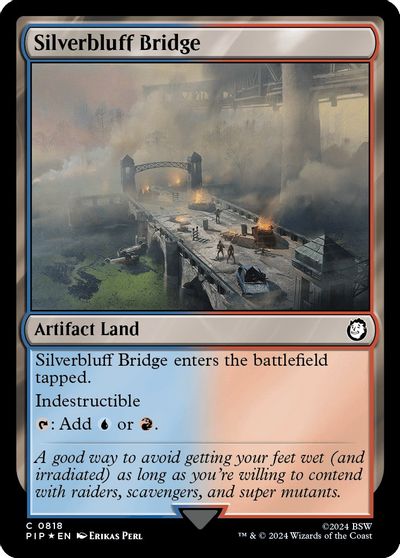 Silverbluff Bridge (Surge Foil) card art