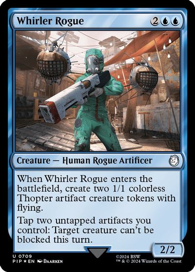 Whirler Rogue (Surge Foil) card art