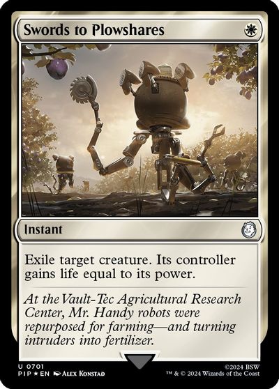 Swords to Plowshares (Surge Foil) card art