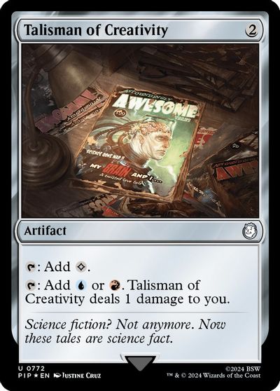 Talisman of Creativity (Surge Foil) card art
