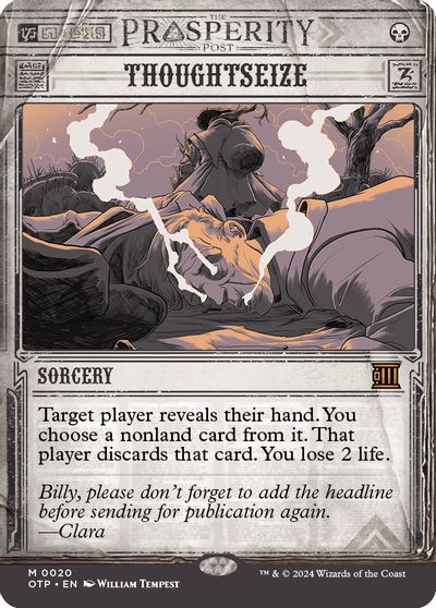 Thoughtseize card art