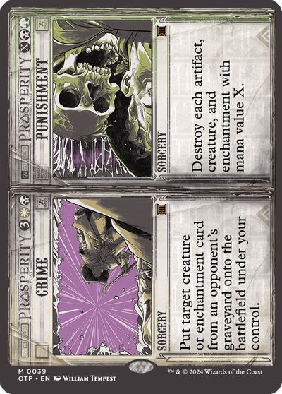Crime // Punishment card art