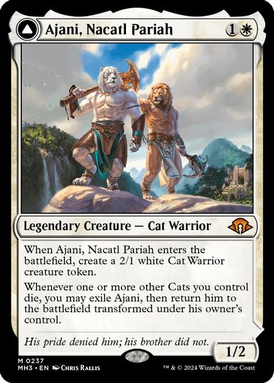 Ajani, Nacatl Pariah card art