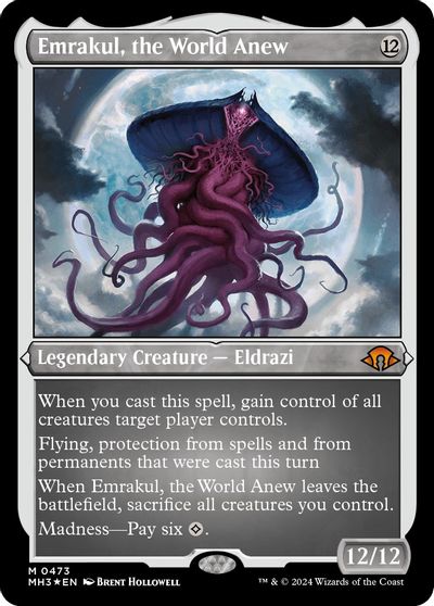 Emrakul, the World Anew (Foil Etched) card art